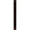 Ekena Millwork Damon Wrought Iron Bracket, (Single center brace), Antiqued Copper 1 1/2"W x 12"D x 15"H BKTM01X12X15SDAACO - alternate 4